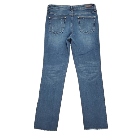 Pilcro and the Letterpress Anthropologie Parallel Patchwork Jeans - Picture 3 of 6